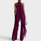 Clara | Conjunto elegante con cuello halter