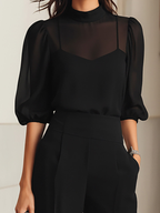 Valentina | Conjunto negro de tres piezas
