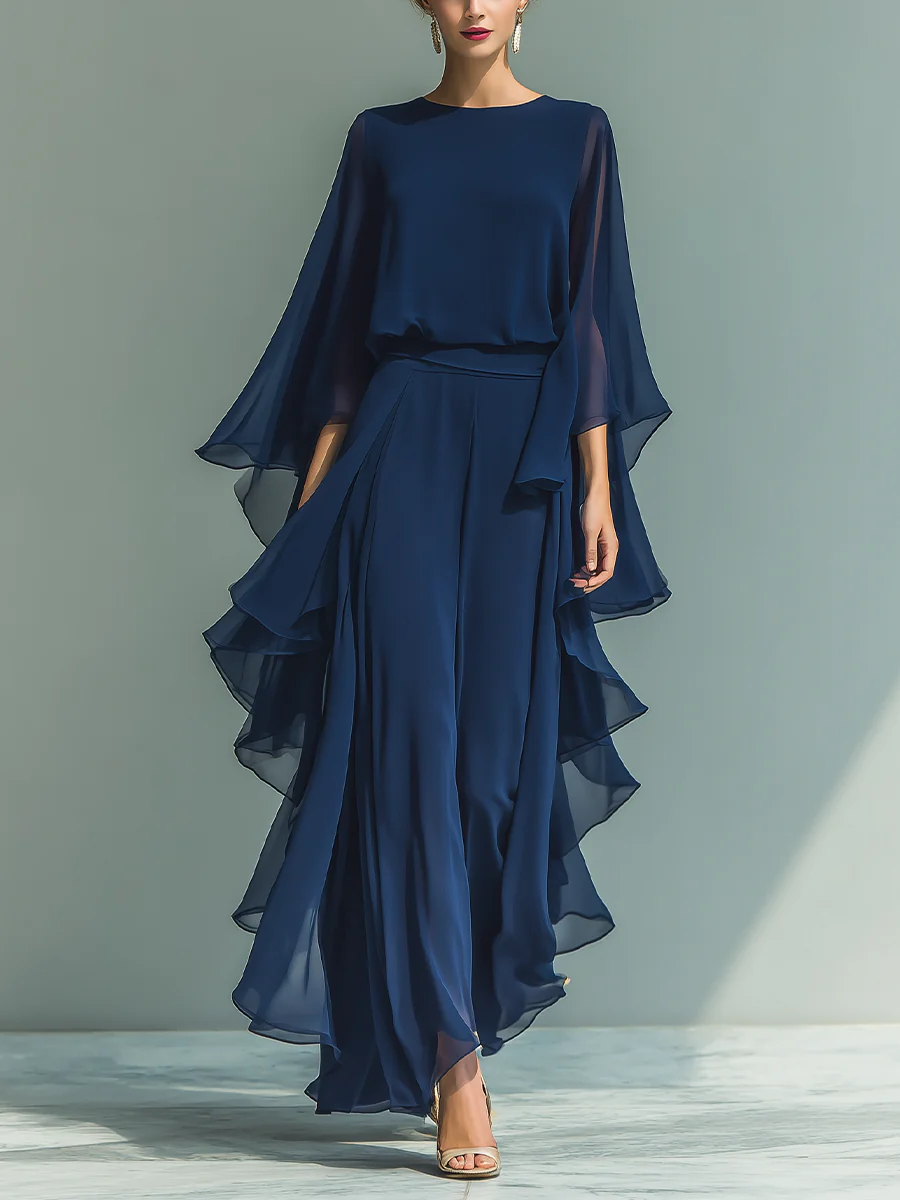 Michaela | Conjunto elegante de dos piezas