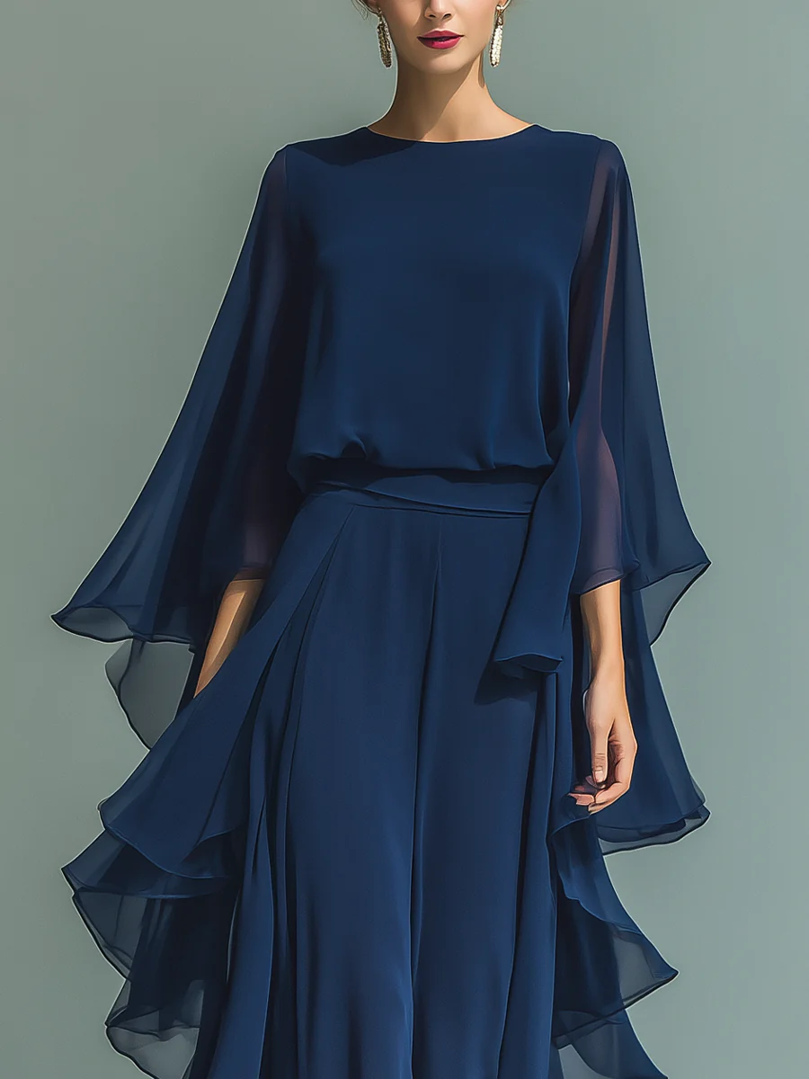 Michaela | Conjunto elegante de dos piezas