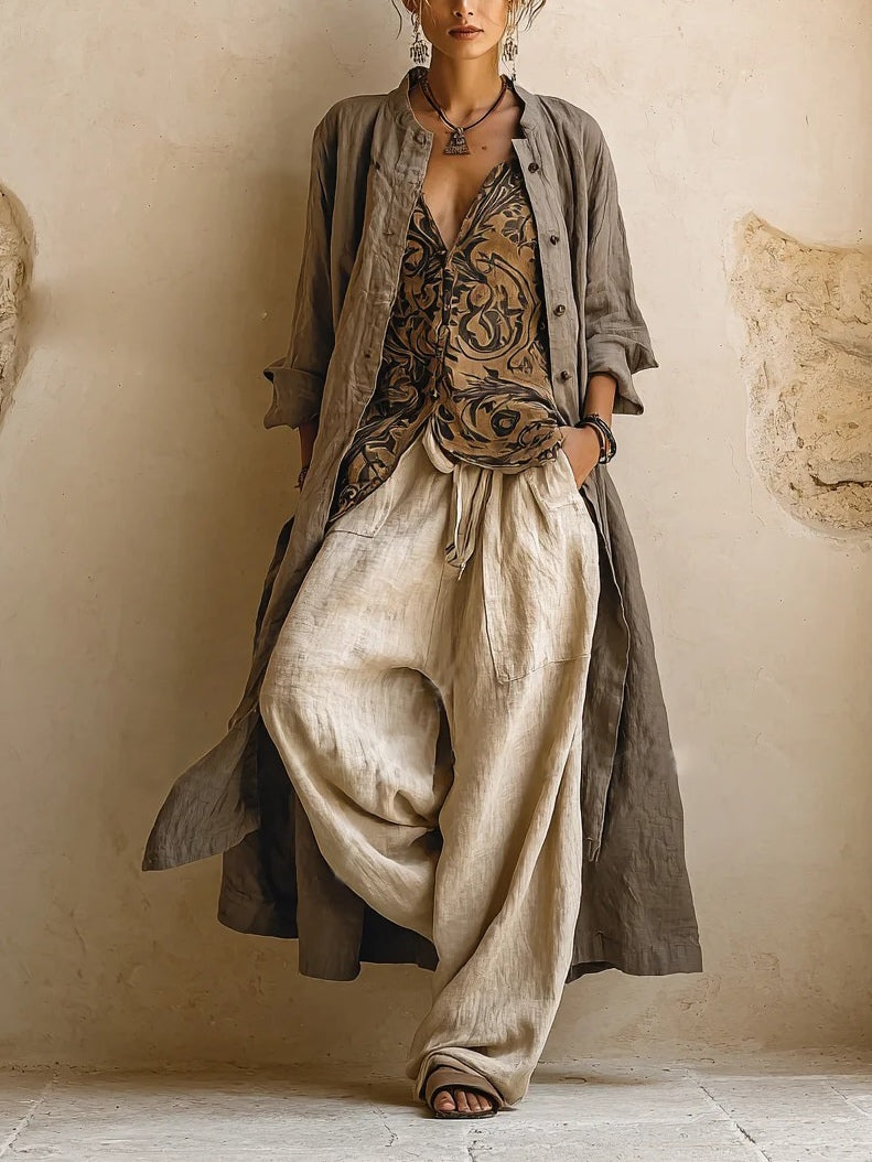 Nomad | Conjunto de tres piezas de estilo natural