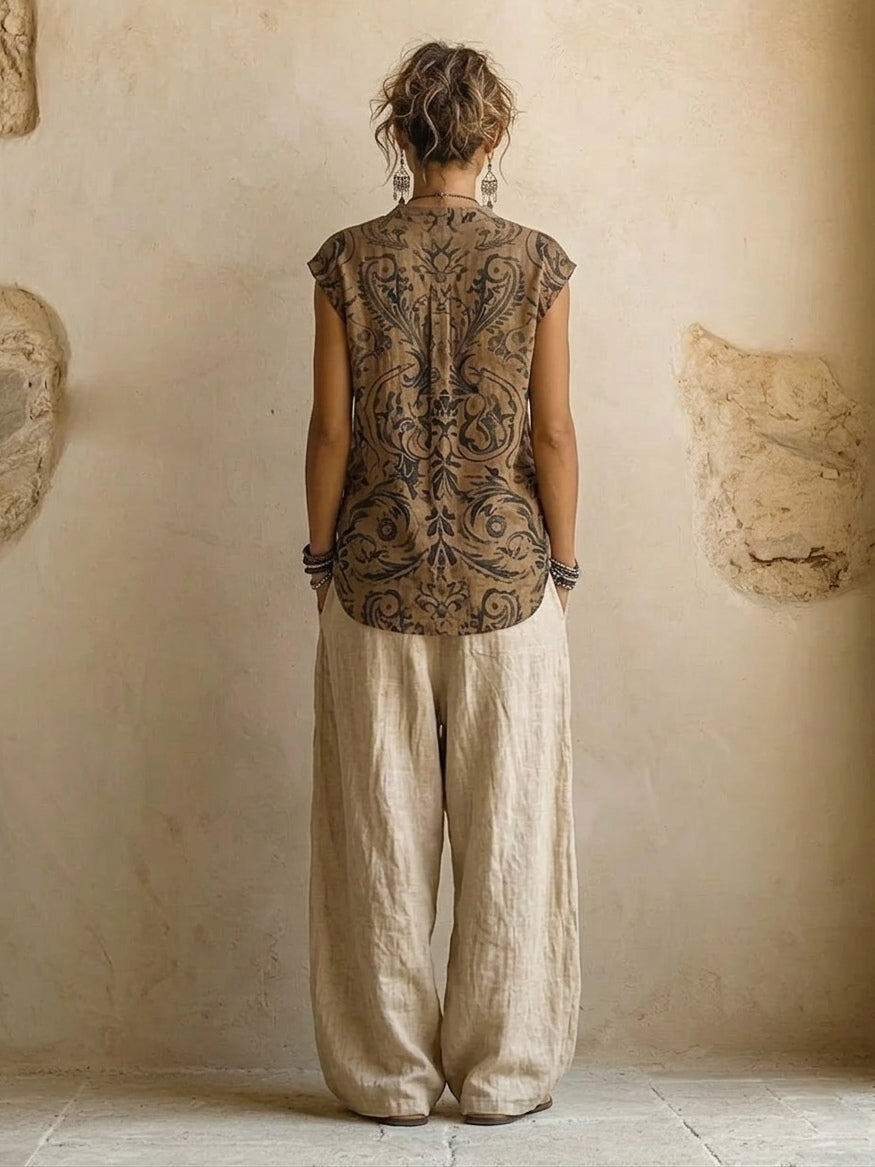 Nomad | Conjunto de tres piezas de estilo natural