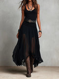 Odette | Vestido largo elegante con cinturón