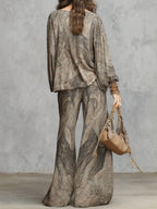 Maxine | Conjunto vintage paisley