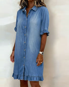 Quinn | Vestido suave de corte relajado, ligero y casual