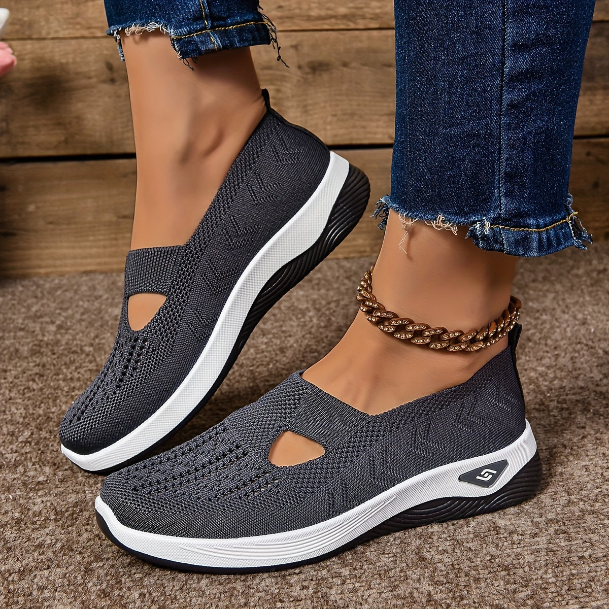 Jessika | Zapatos casuales de ajuste relajado
