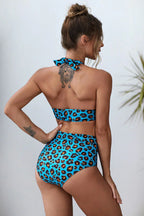 Evelyn | Bikini informal con estampado de leopardo