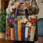Bolso shopper acolchado para amantes de los libros