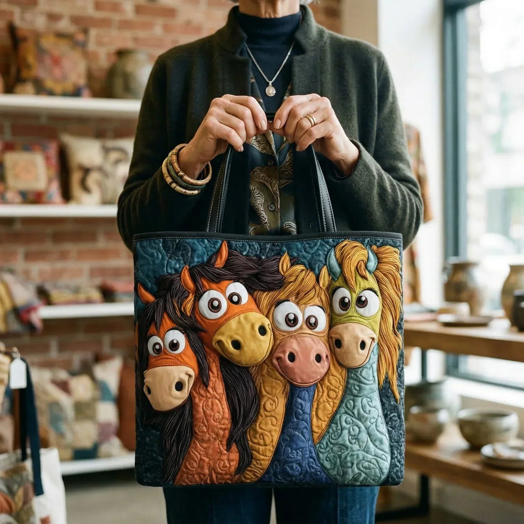 Bolso con ponis juguetones
