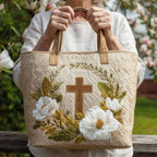 Bolso con cruz sagrada