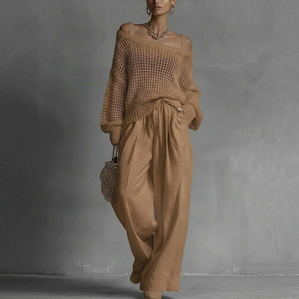 Claribel | Conjunto elegante de dos piezas