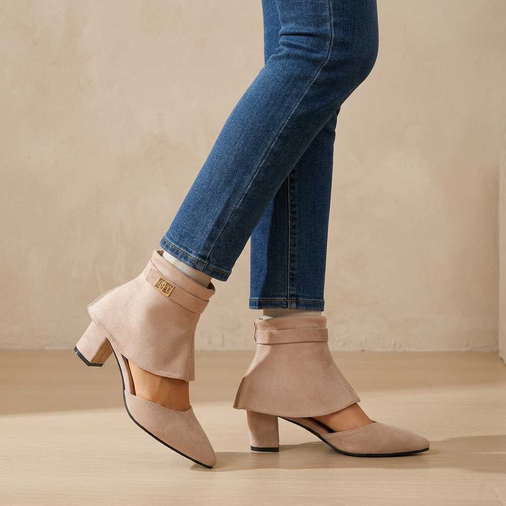 Celina | Zapatos de tacón ancho