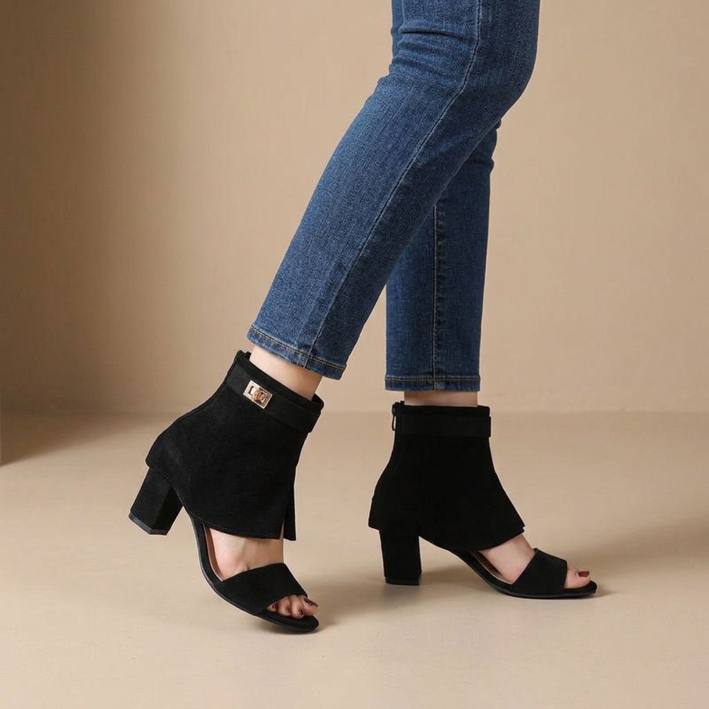 Celina | Zapatos de tacón ancho
