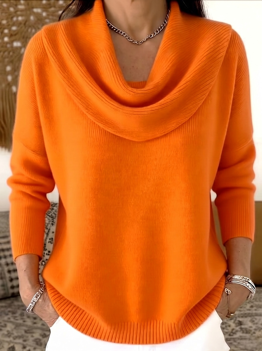 Juliette | Jersey con cuello cascada