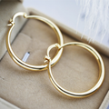 Pendientes vintage dorados