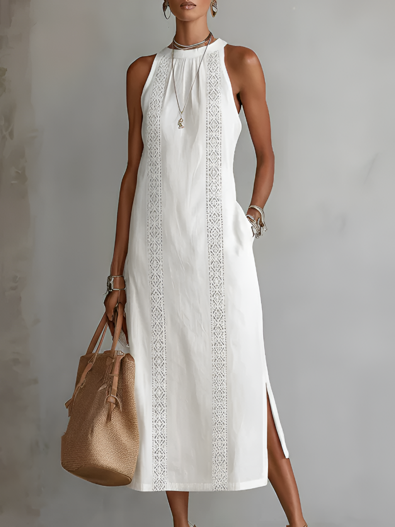 Alessandra | Vestido midi elegante