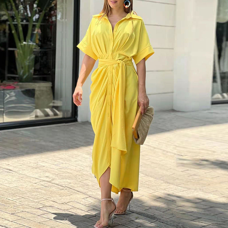 Ferne | Vestido con dobladillo de volantes