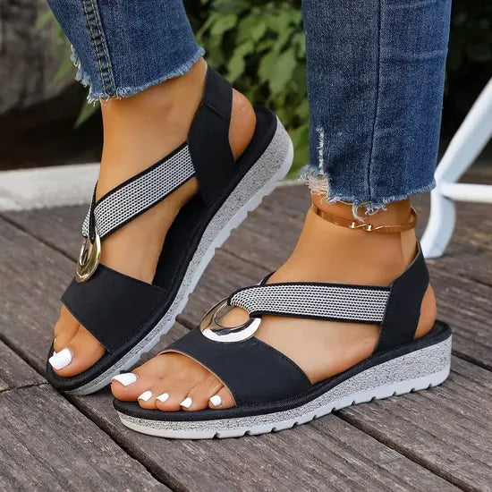 Zéphiriane | Sandalias elegantes con apoyo adaptable