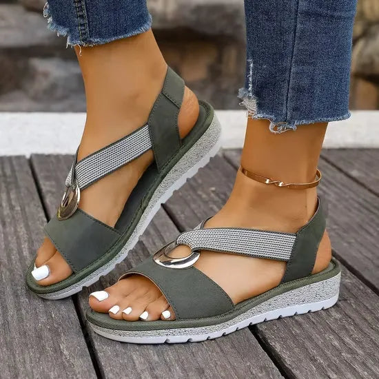 Zéphiriane | Sandalias elegantes con apoyo adaptable