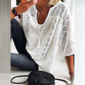 Winona | Blusa con detalles de crochet