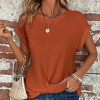 Nisa | Camiseta de cuello redondo con estilo