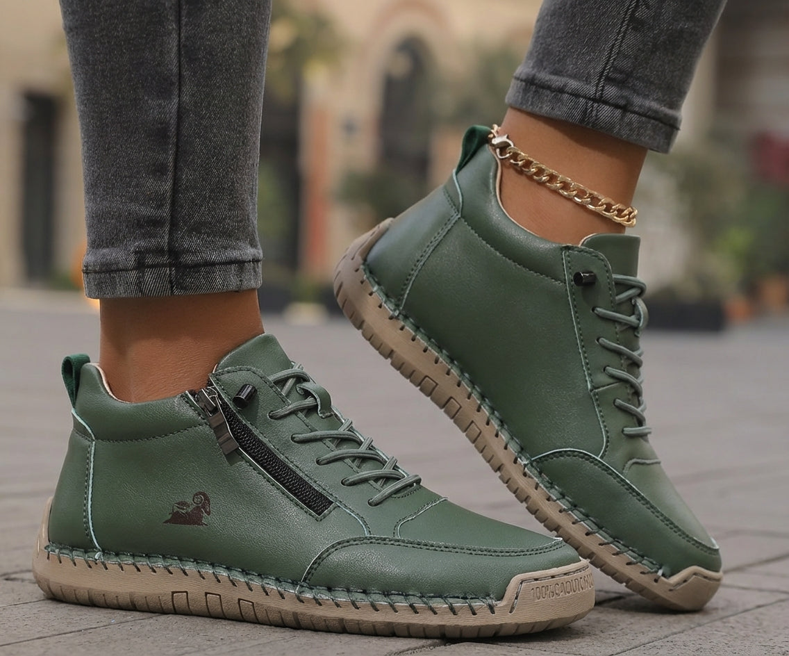 Mila | Zapatillas cómodas con cremallera