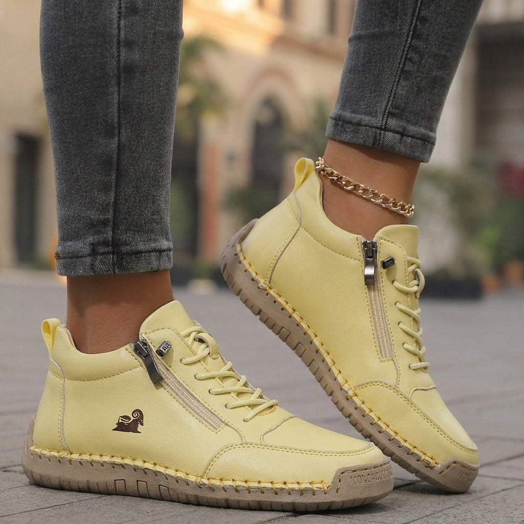 Mila | Zapatillas cómodas con cremallera