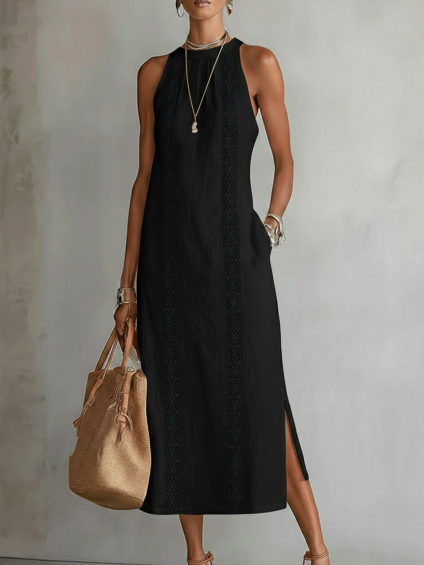 Alessandra | Vestido midi elegante