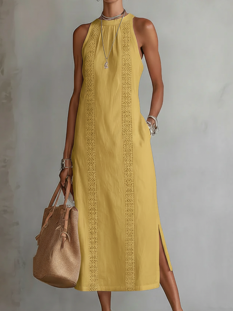 Alessandra | Vestido midi elegante