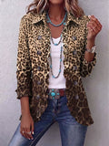 Navara | Chaqueta de leopardo con volantes