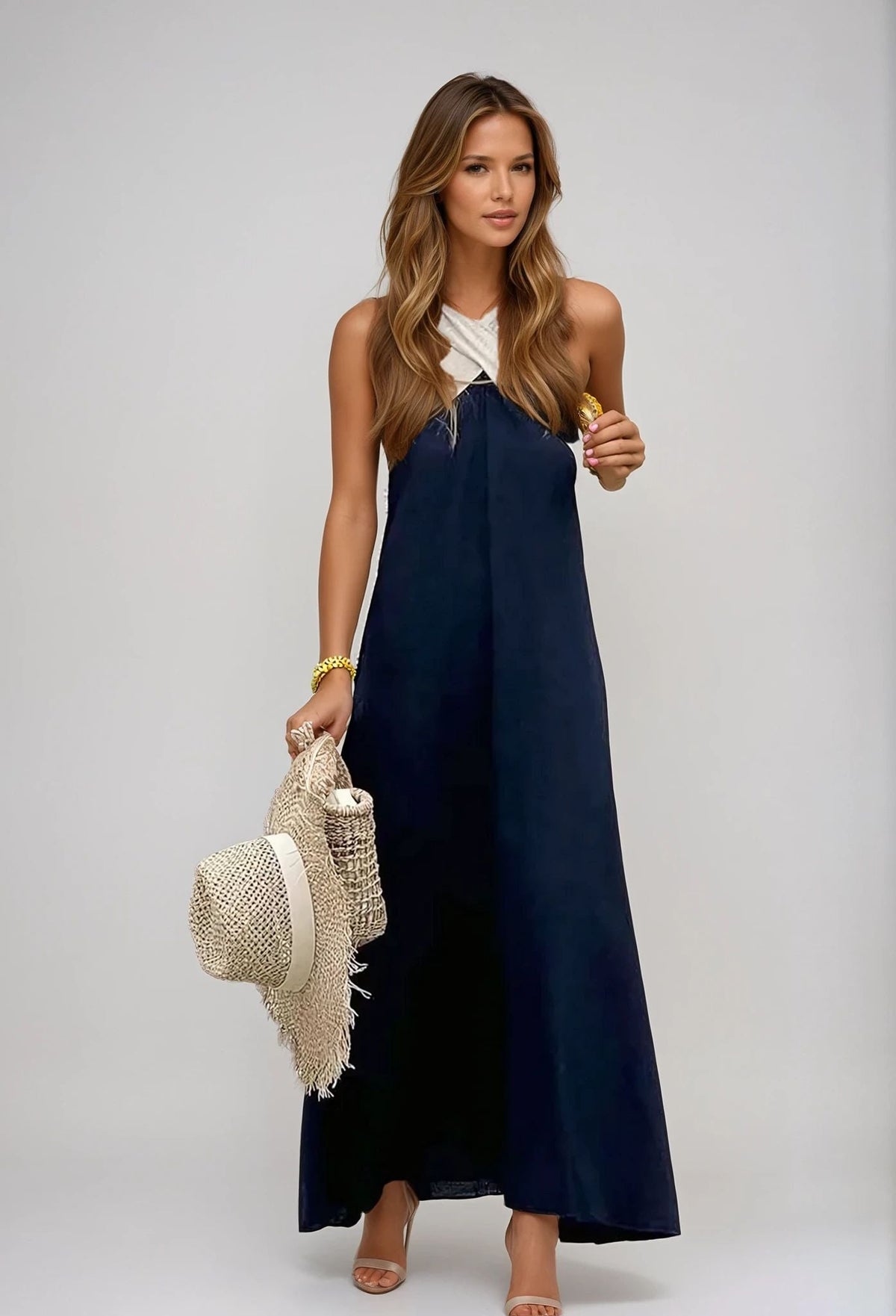 Nicolie | Vestido con escote cruzado
