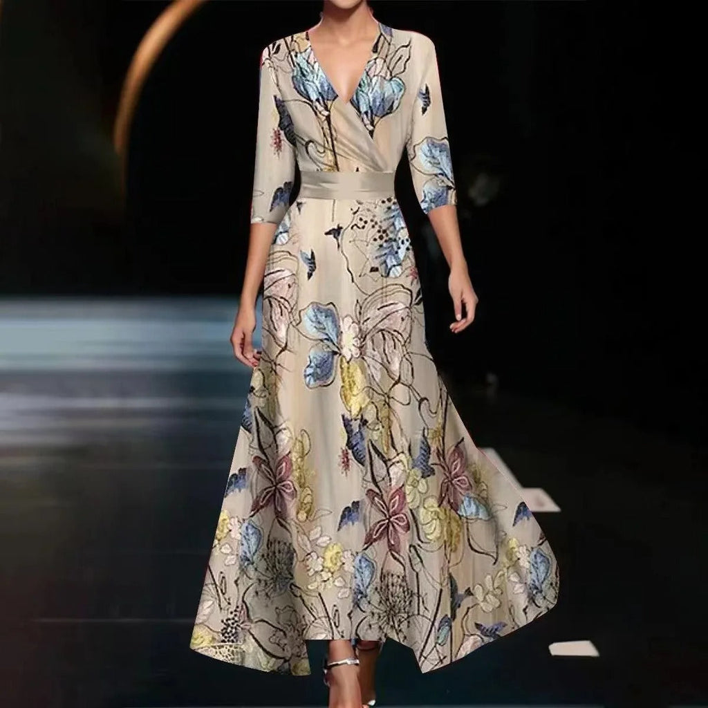 Emmily | Vestido con mangas de largo medio