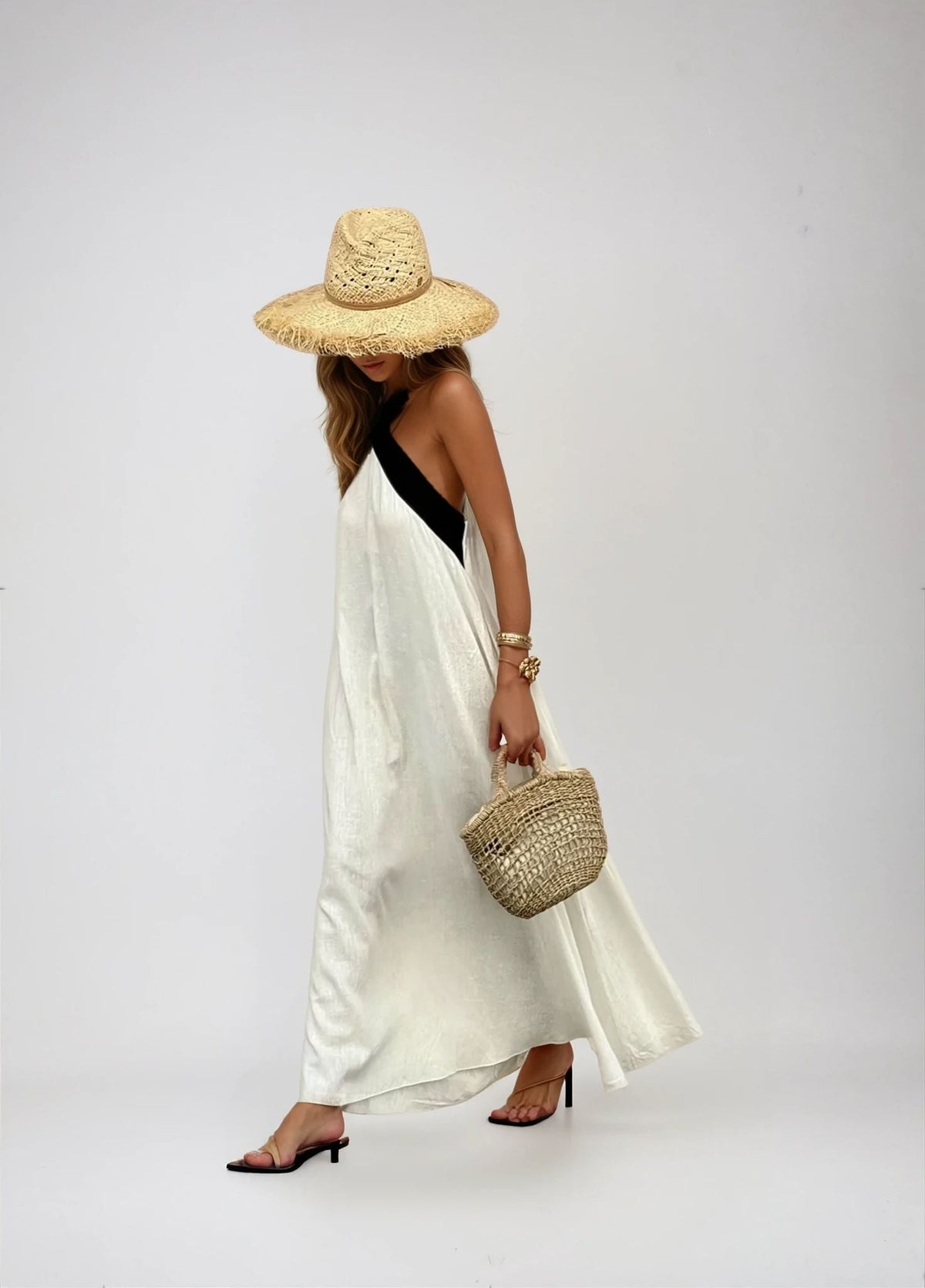 Nicolie | Vestido con escote cruzado